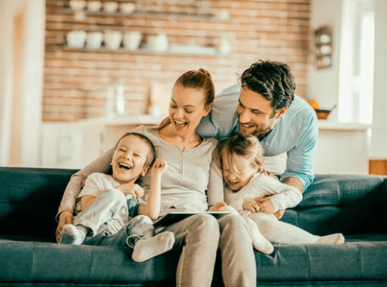 Família feliz