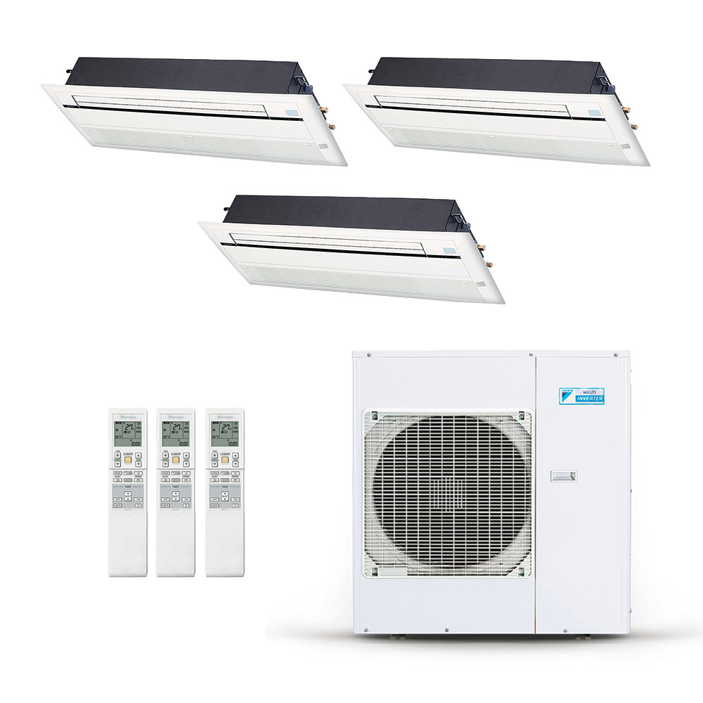 Ar-Condicionado Multi Split Inverter Daikin 38.000 (3x Evap Cassete 1 Via 18.000
