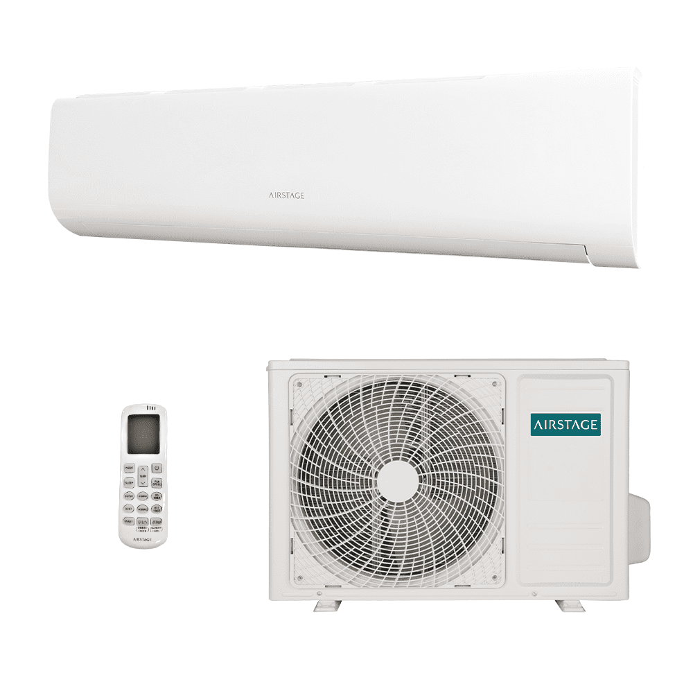 Vista 2 Ar-condicionado Split HW Inverter Fujitsu Airstage Essencial 18.000 BTUs R-32 Quente/Frio 220V Branco Branco