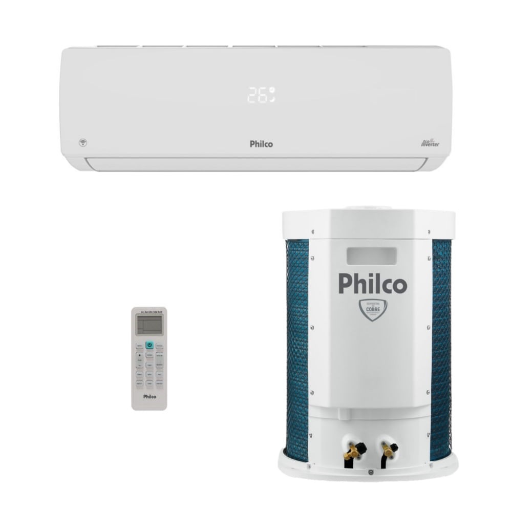Vista 2 Ar-Condicionado Split HW Inverter R-32 Philco PAC30000IFM15 30.000 BTUs Só Frio 220V