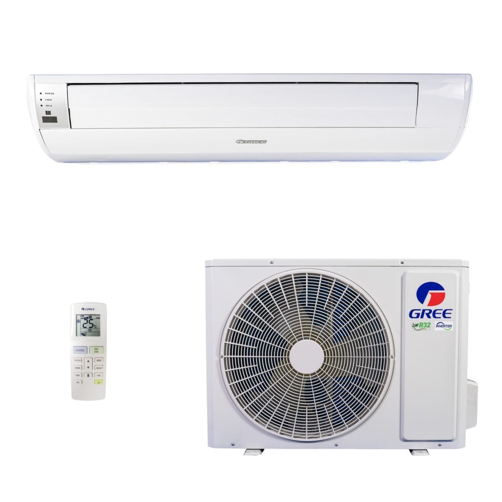 Vista 2 Ar-Condicionado Inverter Piso Teto R-32 Gree G-Prime Compact 57.000 BTUs Só Frio 220V Monofásico Branco Branco